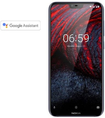 Nokia 6.1 Plus (Blue, 64 GB)  (4 GB RAM)