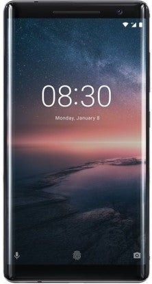 Nokia 8 Sirocco (Black, 128 GB)  (6 GB RAM)