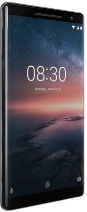 Nokia 8 Sirocco (Black, 128 GB)  (6 GB RAM)