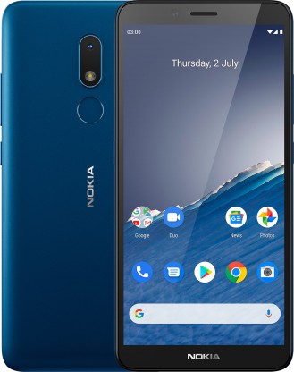 NOKIA C3 (NORDIC BLUE, 32 GB)  (3 GB RAM)