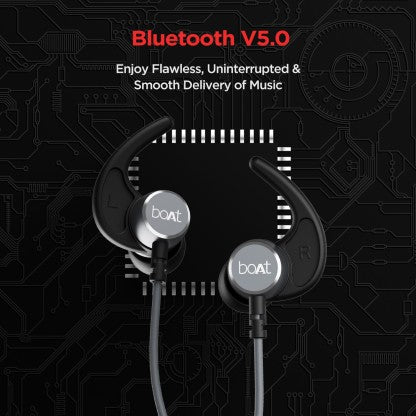 BOAT ROCKERZ 235V2/238 WITH ASAP CHARGE AND UPTO 8 HOURS PLAYBACK BLUETOOTH HEADSET  (GREY, IN THE EAR)[Like New]