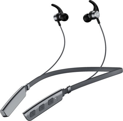 BOAT ROCKERZ 235V2/238 WITH ASAP CHARGE AND UPTO 8 HOURS PLAYBACK BLUETOOTH HEADSET  (GREY, IN THE EAR)[Like New]
