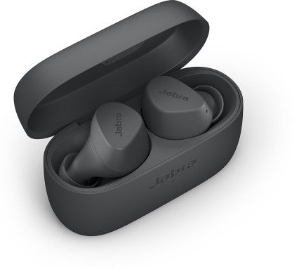 JABRA ELITE 2 WITH RICH BASS BLUETOOTH HEADSET  (DARK GREY, TRUE WIRELESS)