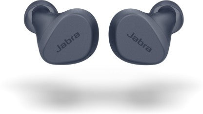 JABRA ELITE 2 WITH RICH BASS BLUETOOTH HEADSET  (NAVY, TRUE WIRELESS)