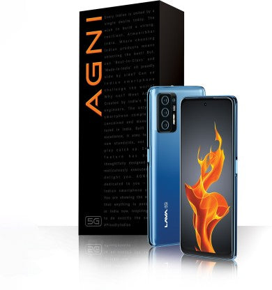 [Like New] LAVA AGNI (FIERY BLUE, 128 GB)  (8 GB RAM)