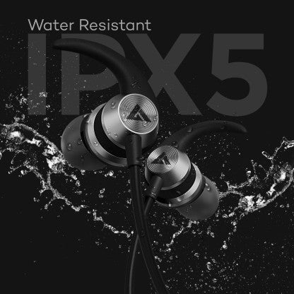 BOULT AUDIO BASSBUDS X1 WIRED HEADSET  (BLACK, IN THE EAR)