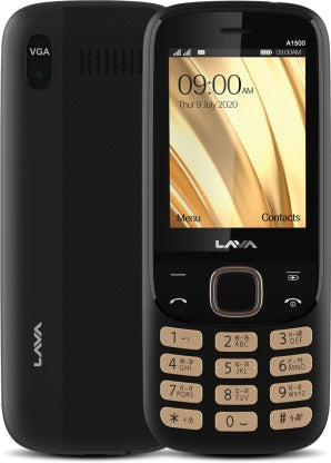 [Like New] LAVA A1500  (BLACK)