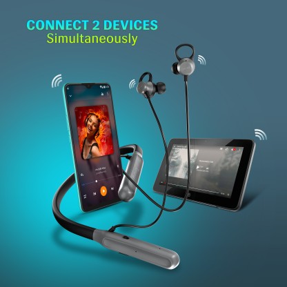 LAVA PROBUD N1 BLUETOOTH HEADSET  (CHARCOAL GREY, IN THE EAR)