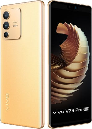 VIVO V23 PRO 5G (SUNSHINE GOLD, 128 GB)  (8 GB RAM) [Like New]