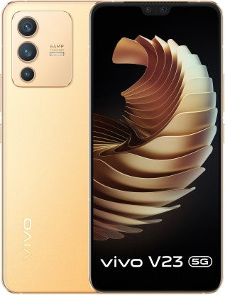 VIVO V23 5G (SUNSHINE GOLD, 256 GB)  (12 GB RAM) [Like New]