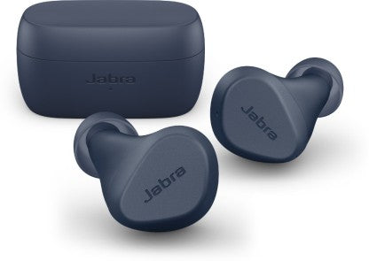 JABRA ELITE 2 WITH RICH BASS BLUETOOTH HEADSET  (NAVY, TRUE WIRELESS)