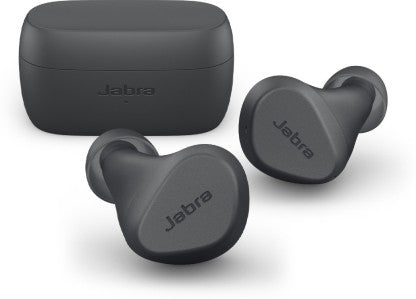 JABRA ELITE 2 WITH RICH BASS BLUETOOTH HEADSET  (DARK GREY, TRUE WIRELESS)