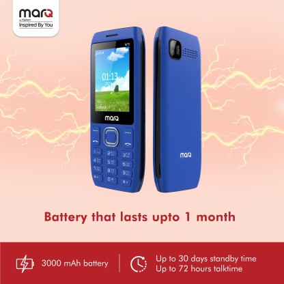 MARQ BY FLIPKART M70 SHAKTI  (BLUE) [Like New]