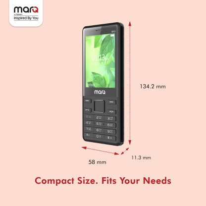 MARQ BY FLIPKART M80 JALWA  (BLACK) [Like New]
