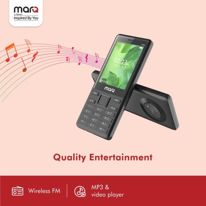 MARQ BY FLIPKART M80 JALWA  (BLACK) [Like New]