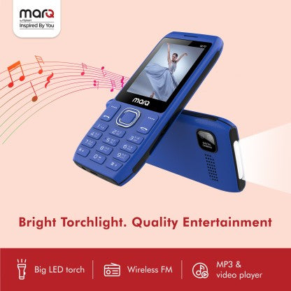 MARQ BY FLIPKART M70 SHAKTI  (BLUE) [Like New]