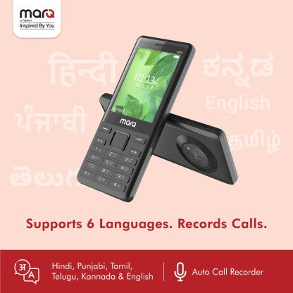 MARQ BY FLIPKART M80 JALWA  (BLACK) [Like New]