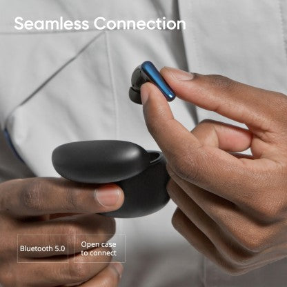 DIZO BY REALME TECHLIFE BUDS Z BLUETOOTH HEADSET  (ONYX, TRUE WIRELESS)