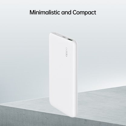 OPPO 5000 MAH X 2 CELLS POWER BANK (30 W, QUICK CHARGE 3.0)  (WHITE, LITHIUM POLYMER)