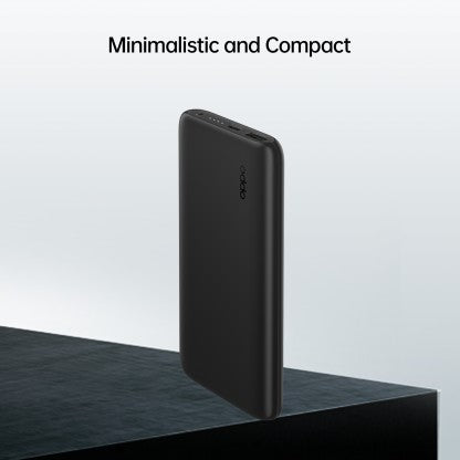 OPPO 5000 MAH X 2 CELLS POWER BANK (30 W, QUICK CHARGE 3.0)  (BLACK, LITHIUM POLYMER)