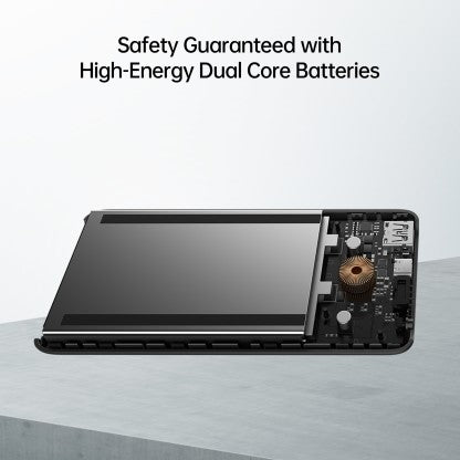 OPPO 5000 MAH X 2 CELLS POWER BANK (30 W, QUICK CHARGE 3.0)  (BLACK, LITHIUM POLYMER)