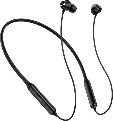 DIZO WIRELESS POWER WITH ENC, 11.2MM DRIVER,18H PLAYBACK (BY REALME TECHLIFE) BLUETOOTH HEADSET  (CLASSIC BLACK, IN THE EAR)