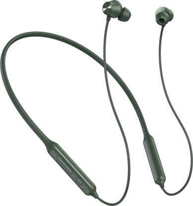 DIZO WIRELESS POWER WITH ENC, 11.2MM DRIVER,18H PLAYBACK (BY REALME TECHLIFE) BLUETOOTH HEADSET  (HUNTER GREEN, IN THE EAR)