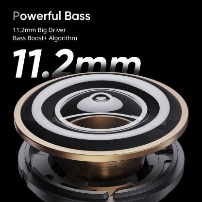 DIZO WIRELESS POWER WITH ENC, 11.2MM DRIVER,18H PLAYBACK (BY REALME TECHLIFE) BLUETOOTH HEADSET  (HUNTER GREEN, IN THE EAR)