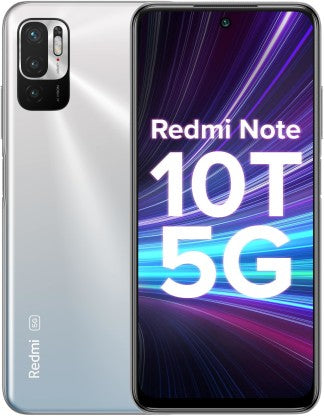 REDMI NOTE 10T 5G (CHROMIUM WHITE, 64 GB)  (4 GB RAM)