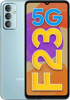 SAMSUNG GALAXY F23 5G (AQUA BLUE, 128 GB)  (4 GB RAM)
