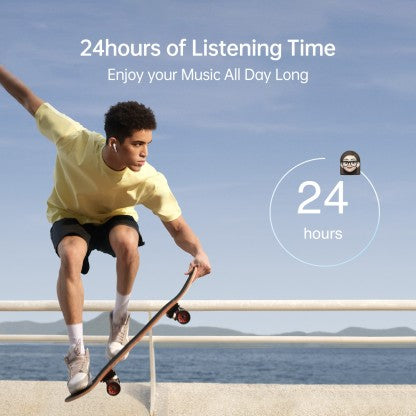 OPPO ENCO AIR 2 WITH 13.4 DYNAMIC DRIVER BLUETOOTH HEADSET  (WHITE, TRUE WIRELESS) [Like New]