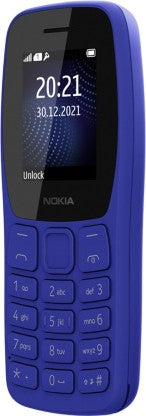 NOKIA 105 SS  (BLUE)[Like New]