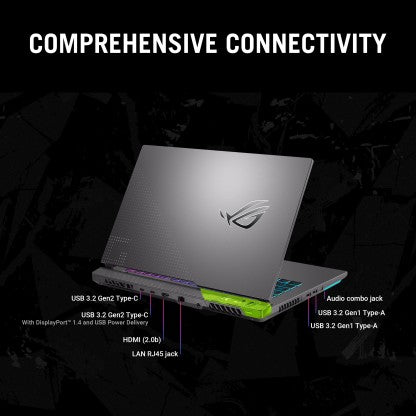 ASUS ROG STRIX G15 (2022) RYZEN 7 OCTA CORE AMD R7-6800H - (16 GB/512 GB SSD/WINDOWS 11 HOME/4 GB GRAPHICS/NVIDIA GEFORCE RTX RTX 3050/144 HZ) G513RC-HN062W GAMING LAPTOP  (15.6 INCH, VOLT GREEN, 2.10 KG)[Like New]