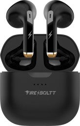 FIRE-BOLTT FIRE PODS NINJA G301 EARBUDS TWS HD CALLS, POWER BASS, IWP TECHNOLOGY BLUETOOTH HEADSET  (BLACK, TRUE WIRELESS)