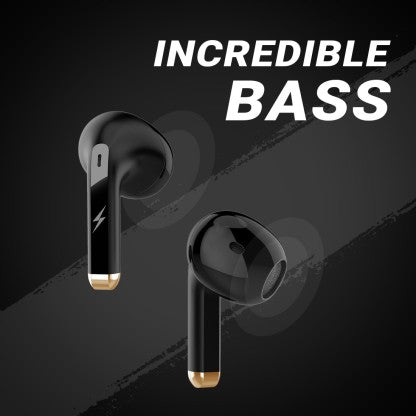 FIRE-BOLTT FIRE PODS NINJA G301 EARBUDS TWS HD CALLS, POWER BASS, IWP TECHNOLOGY BLUETOOTH HEADSET  (BLACK, TRUE WIRELESS)