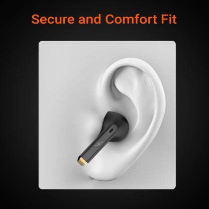 FIRE-BOLTT FIRE PODS NINJA G301 EARBUDS TWS HD CALLS, POWER BASS, IWP TECHNOLOGY BLUETOOTH HEADSET  (BLACK, TRUE WIRELESS)