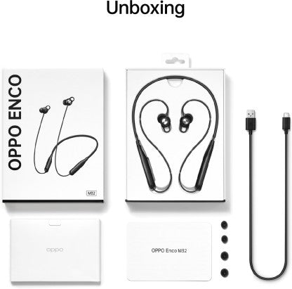 OPPO ENCO M32 BLUETOOTH HEADSET  (GREEN, IN THE EAR)