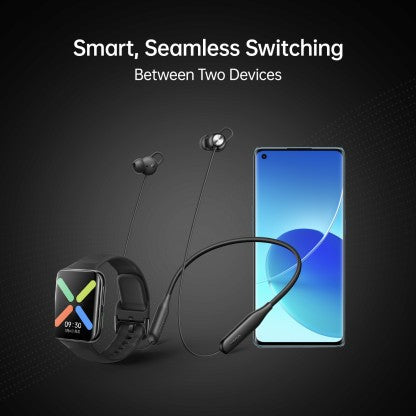 OPPO ENCO M32 BLUETOOTH HEADSET  (BLACK, IN THE EAR)