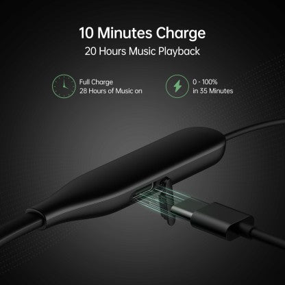 OPPO ENCO M32 BLUETOOTH HEADSET  (BLACK, IN THE EAR)