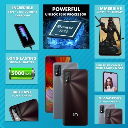 MICROMAX IN 2C (SILVER, 32 GB)  (3 GB RAM)