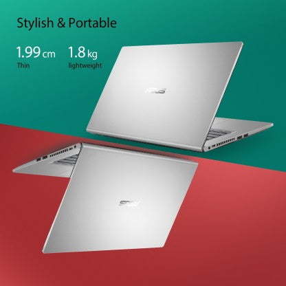 ASUS VIVOBOOK 15 (2022) CORE I5 10TH GEN - (8 GB/512 GB SSD/WINDOWS 11 HOME) X515JA-EJ562WS | X515JA-EJ592WS THIN AND LIGHT LAPTOP  (15.6 INCH, TRANSPARENT SILVER, 1.80 KG, WITH MS OFFICE)[Like New]