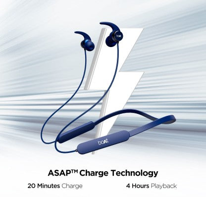 HOT Ear Earphones Boat Rockerz 255f Blue BOAT ROCKERZ