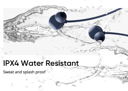 DIZO WIRELESS DASH WITH 30H PLAY AND BLINK FAST CHARGING (BY REALME TECHLIFE) BLUETOOTH HEADSET  (ELECTRIC BLUE, IN THE EAR)