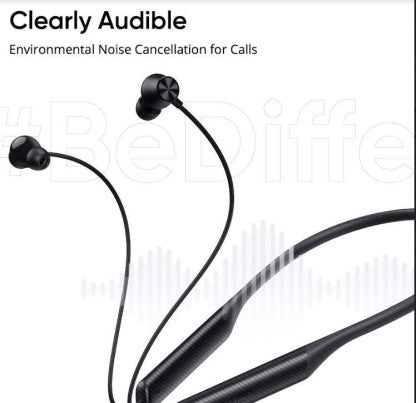DIZO WIRELESS DASH WITH 30H PLAY AND BLINK FAST CHARGING (BY REALME TECHLIFE) BLUETOOTH HEADSET  (ELECTRIC BLUE, IN THE EAR)