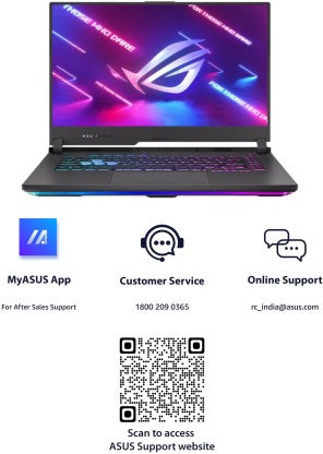 ASUS ROG STRIX G15 RYZEN 7 OCTA CORE AMD R7-4800H - (8 GB/512 GB SSD/WINDOWS 11 HOME/4 GB GRAPHICS/NVIDIA GEFORCE RTX RTX 3050/144 HZ) G513IC-HN025W GAMING LAPTOP  (15.6 INCH, ECLIPSE GRAY, 2.10 KG)[Like New]