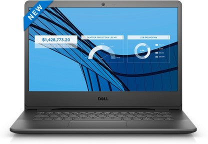 DELL VOSTRO RYZEN 3 DUAL CORE R3-3250U - (8 GB/1 TB HDD/WINDOWS 11 HOME) VOSTRO 3405 THIN AND LIGHT LAPTOP  (35 CM, ACCENT BLACK, 1.59 KG, WITH MS OFFICE)