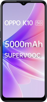 OPPO K10 5G (MIDNIGHT BLACK, 128 GB)  (8 GB RAM)