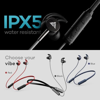BOULT AUDIO PROBASS EQCHARGE WITH ZEN MODE ENC, 32HRS PLAYTIME, ULTRA-FAST CHARGING BLUETOOTH HEADSET  (BLACK, IN THE EAR) [Like New]