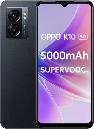 OPPO K10 5G (MIDNIGHT BLACK, 128 GB)  (8 GB RAM)