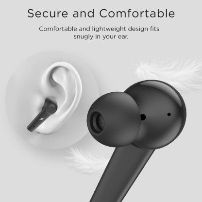 FIRE-BOLTT FIRE PODS POLARIS ANC ENC EARBUDS TWS, ABOUT 5H PLAYTIME, RGB LIGHTS BLUETOOTH HEADSET  (BLACK, TRUE WIRELESS)